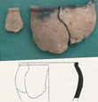 Click to enlarge image of matching sherds of Iron Age Pottery
